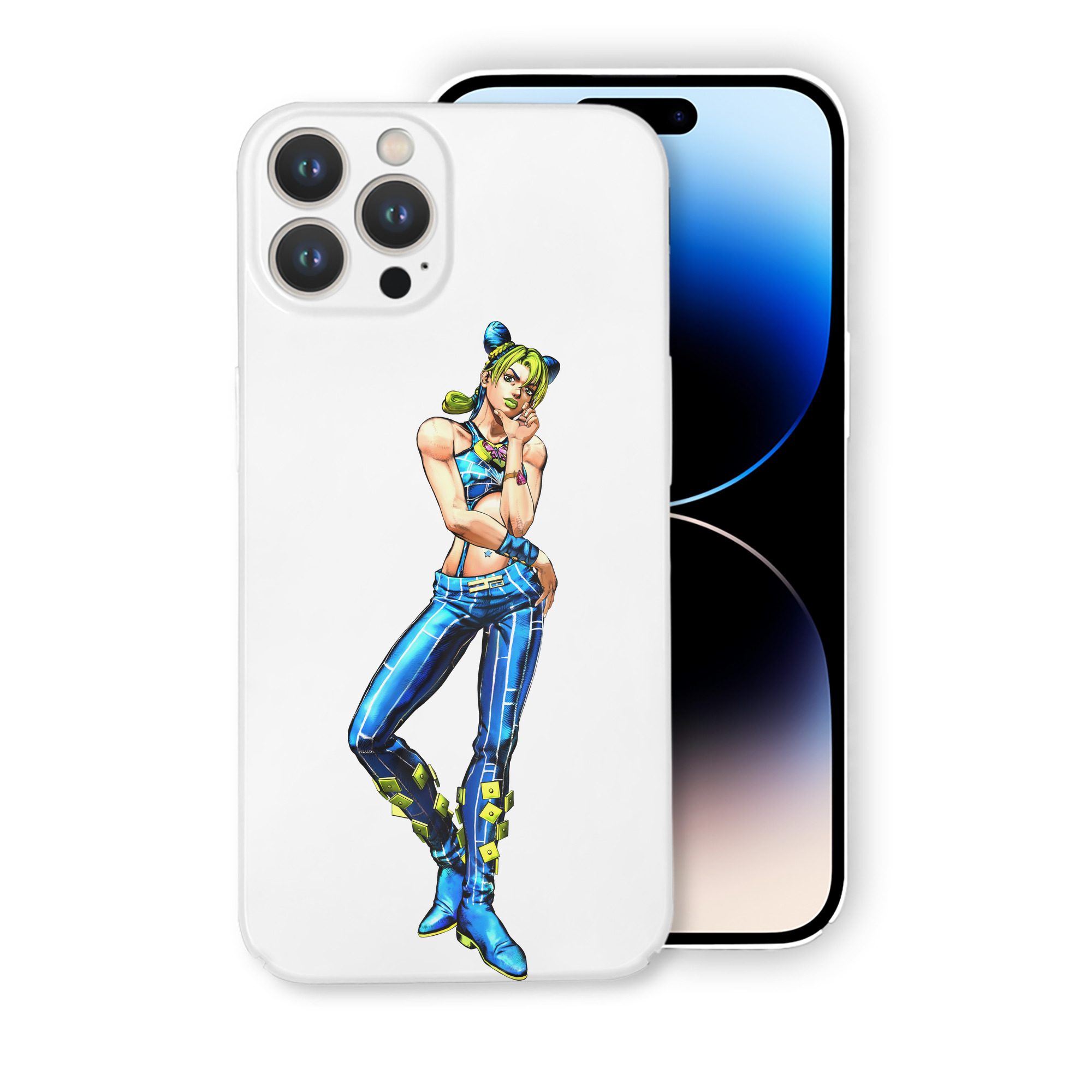 （画像用） "ジョジョの奇妙な冒険 くうじょう ジョリーン JoJo's Bizarre Adventure Jolyne Cujoh " 【iPhone 14シリーズ対応】ハードケース